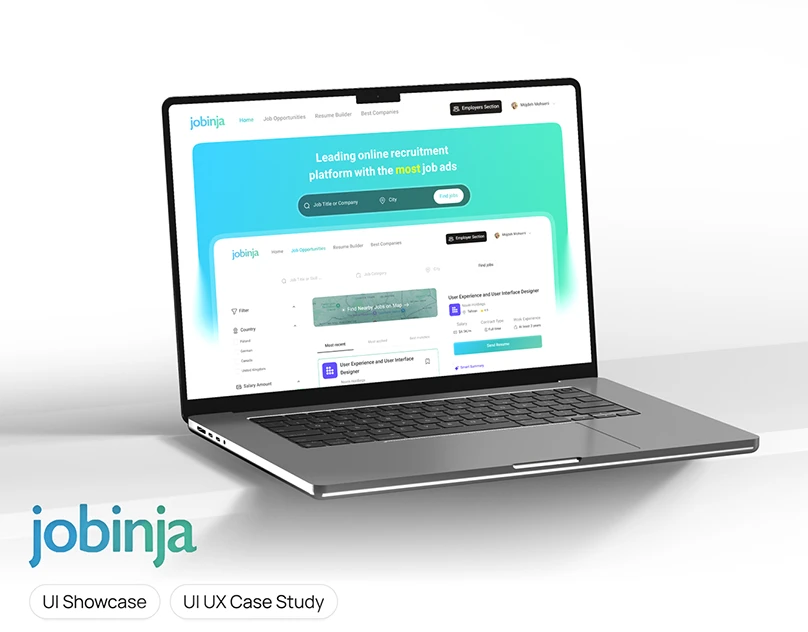 Redesigning Jobinja case study cover